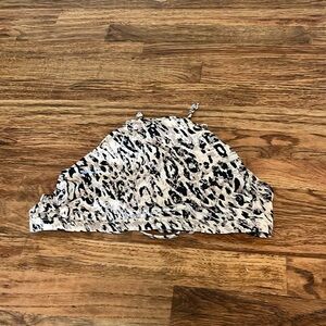 Target all in motion leopard print bathing suit top